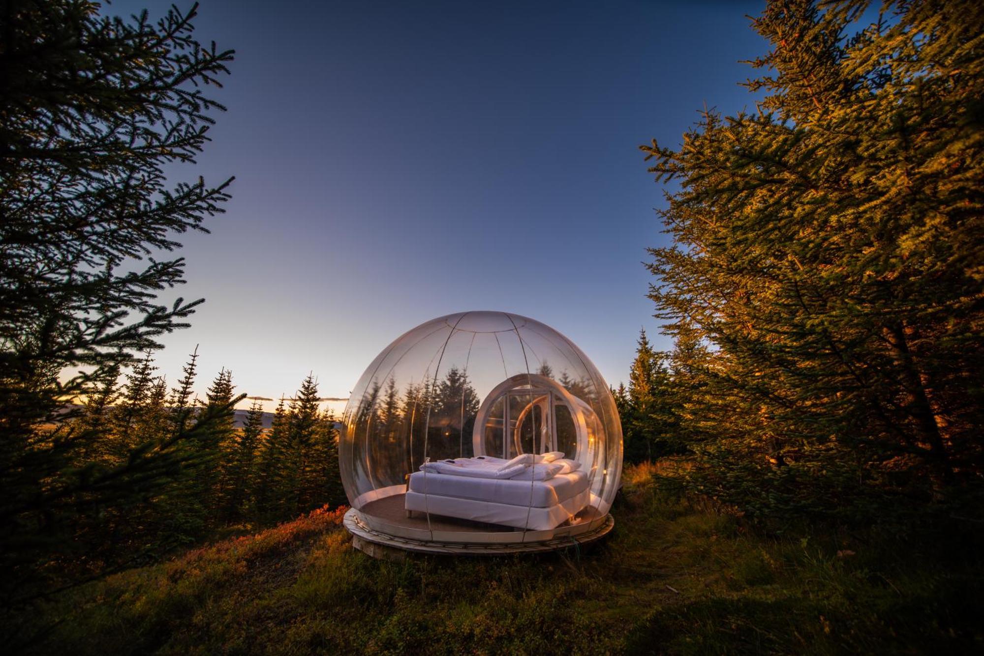 Buubble Hotel - Oelvisholt Selfoss Exterior photo